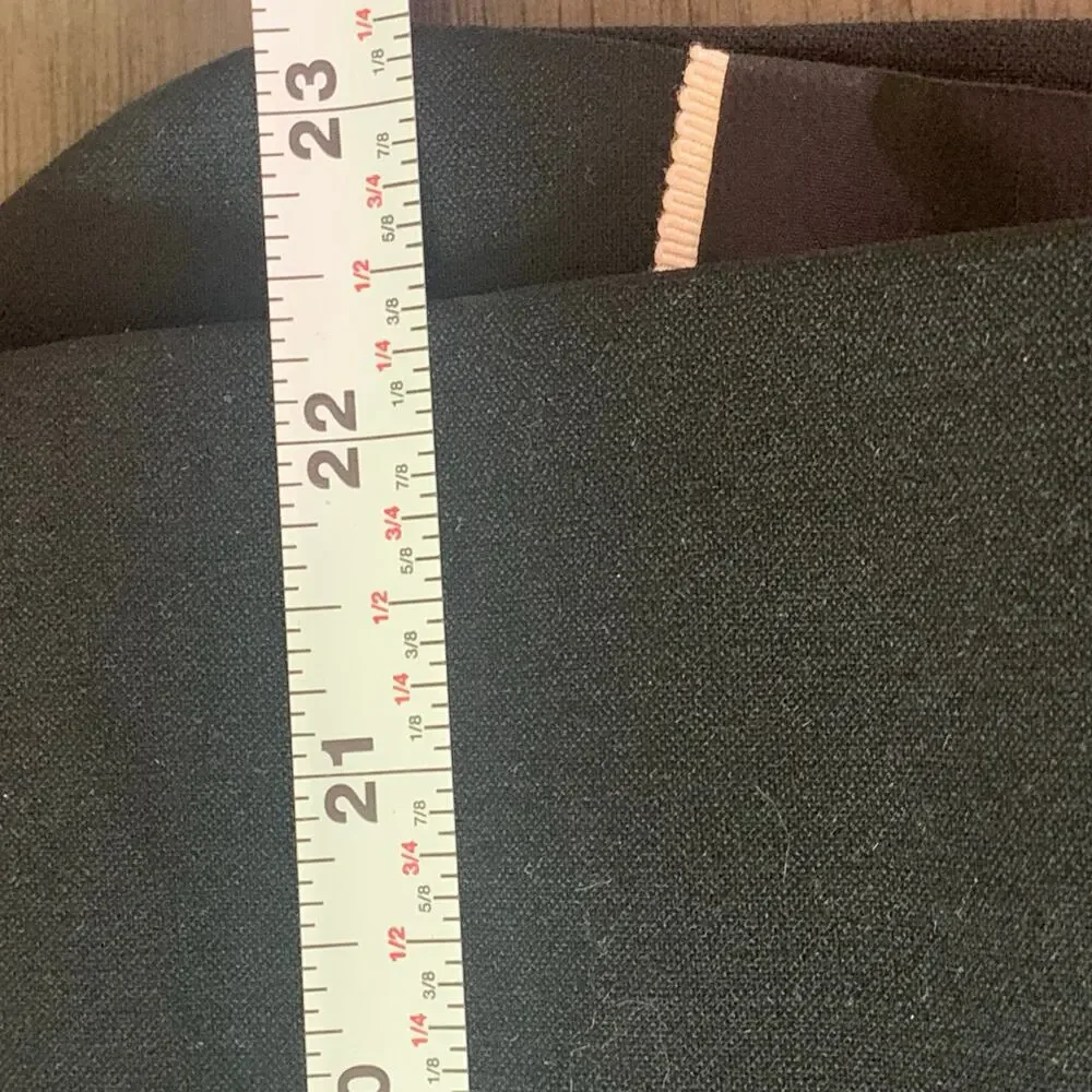 Banana Republic Black Wool Classic Blazer Size 2 - Picture 10 of 15